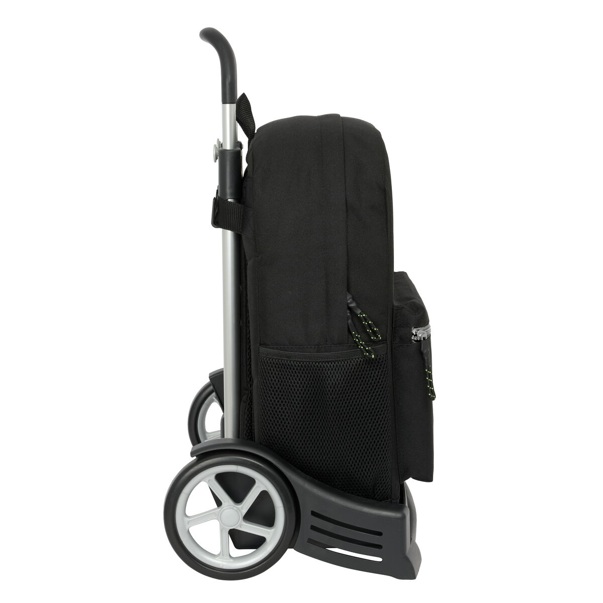 School Rucksack with Wheels Batman Game over Black 32 x 43 x 14 cm
