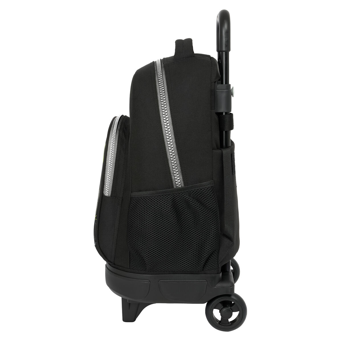School Rucksack with Wheels Batman Game over Black 33 x 45 x 22 cm