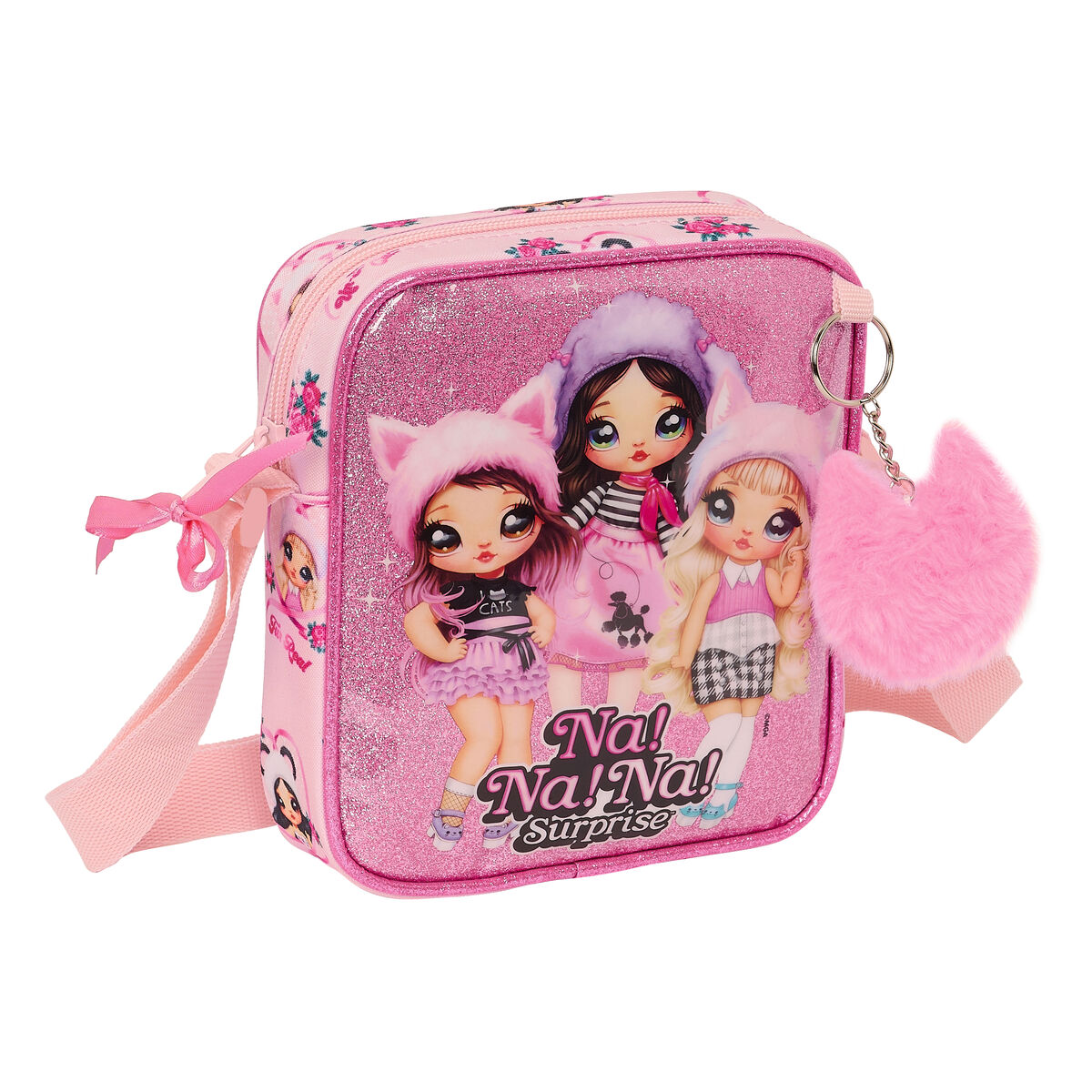 Shoulder Bag Na!Na!Na! Surprise Fabulous Pink 16 x 18 x 4 cm Shoulder Bag Na!Na!Na! Surprise Fabulous Pink 16 x 18 x 4 cm
