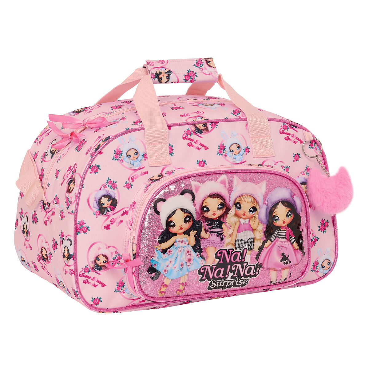 Sports bag Na!Na!Na! Surprise Fabulous Pink 40 x 24 x 23 cm Sports bag Na!Na!Na! Surprise Fabulous Pink 40 x 24 x 23 cm