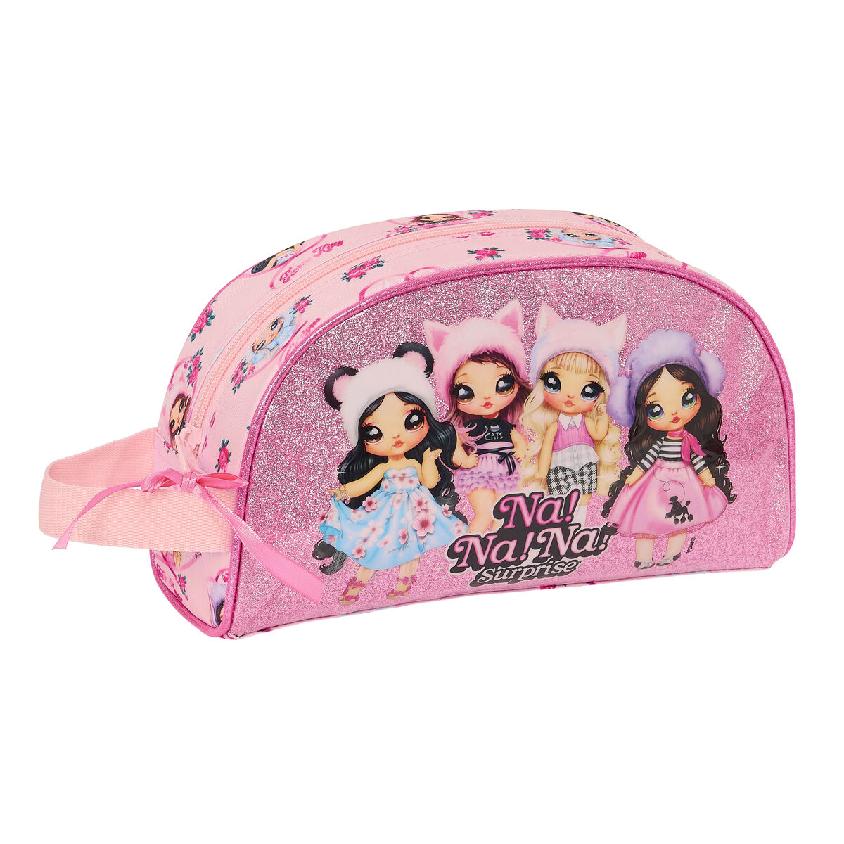 School Toilet Bag Na!Na!Na! Surprise Fabulous Pink 26 x 16 x 9 cm School Toilet Bag Na!Na!Na! Surprise Fabulous Pink 26 x 16 x 9 cm