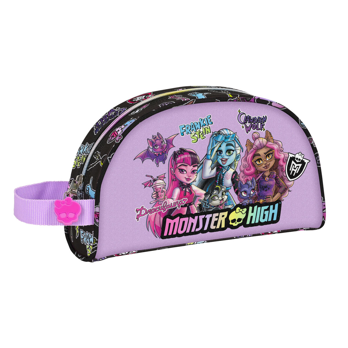 Travel Vanity Case Monster High Creep Black Polyester 300D 26 x 16 x 9 cm Travel Vanity Case Monster High Creep Black Polyester 300D 26 x 16 x 9 cm