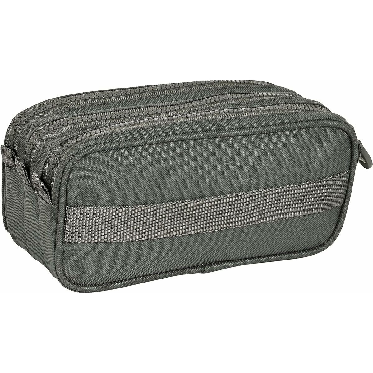 Triple Carry-all Kappa Basics Grey 21,5 x 10 x 8 cm