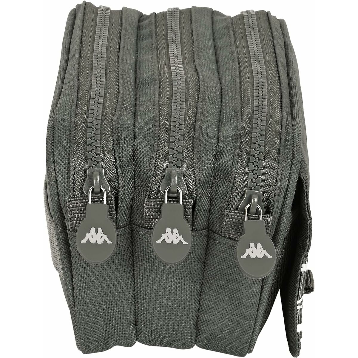 Triple Carry-all Kappa Basics Grey 21,5 x 10 x 8 cm