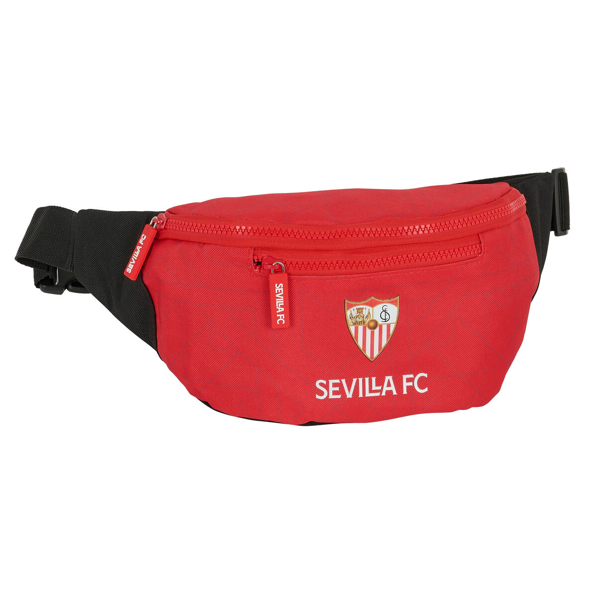 Belt Pouch Sevilla Ftbol Club Black Red Sporting 23 x 12 x 9 cm