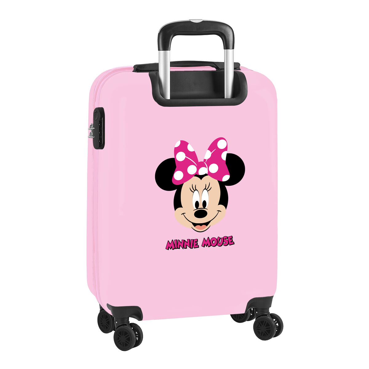 Cabin suitcase Minnie Mouse My Time Pink 20” 34,5 x 55 x 20 cm