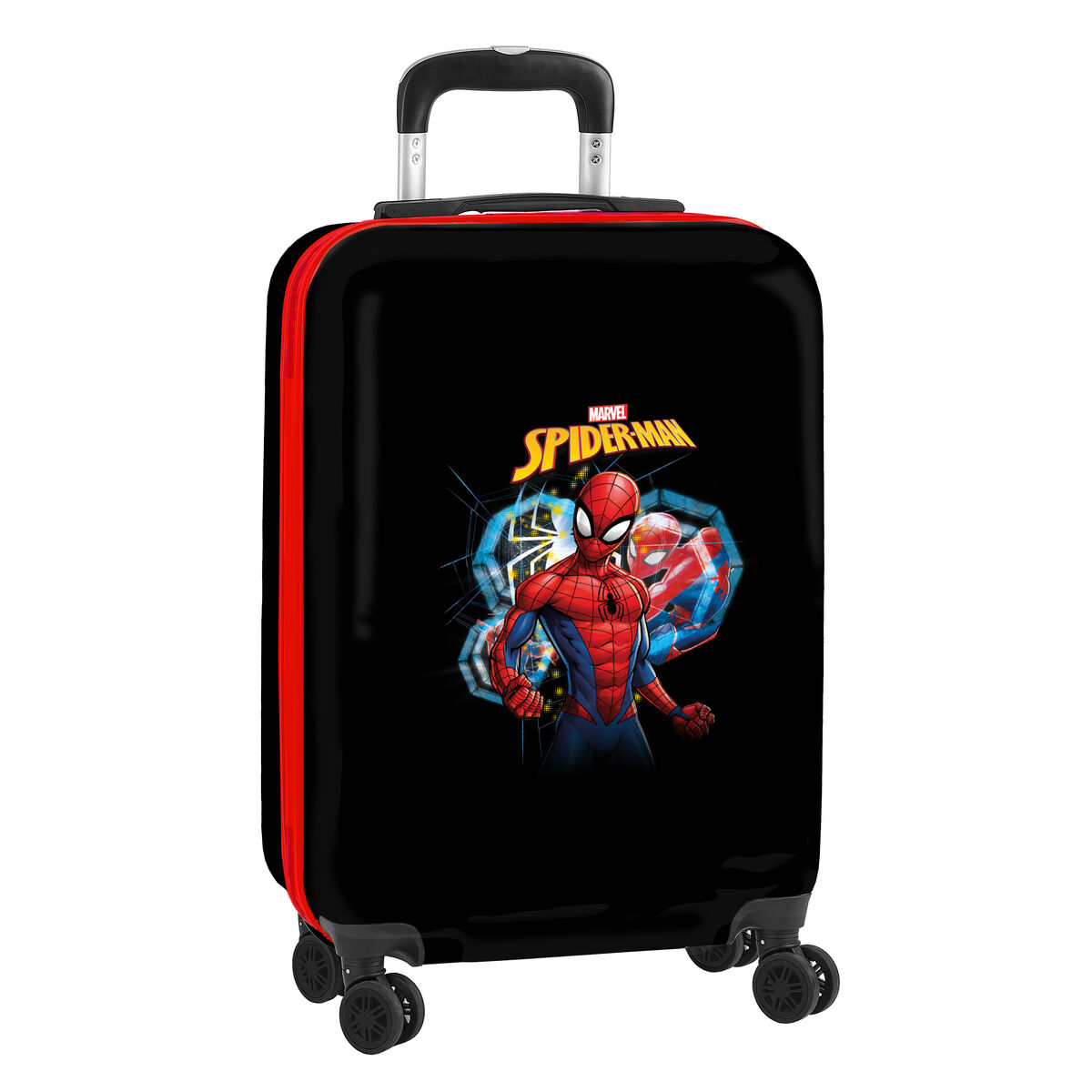 Cabin suitcase Spider-Man Hero Black 20” 34,5 x 55 x 20 cm Cabin suitcase Spider-Man Hero Black 20” 34,5 x 55 x 20 cm