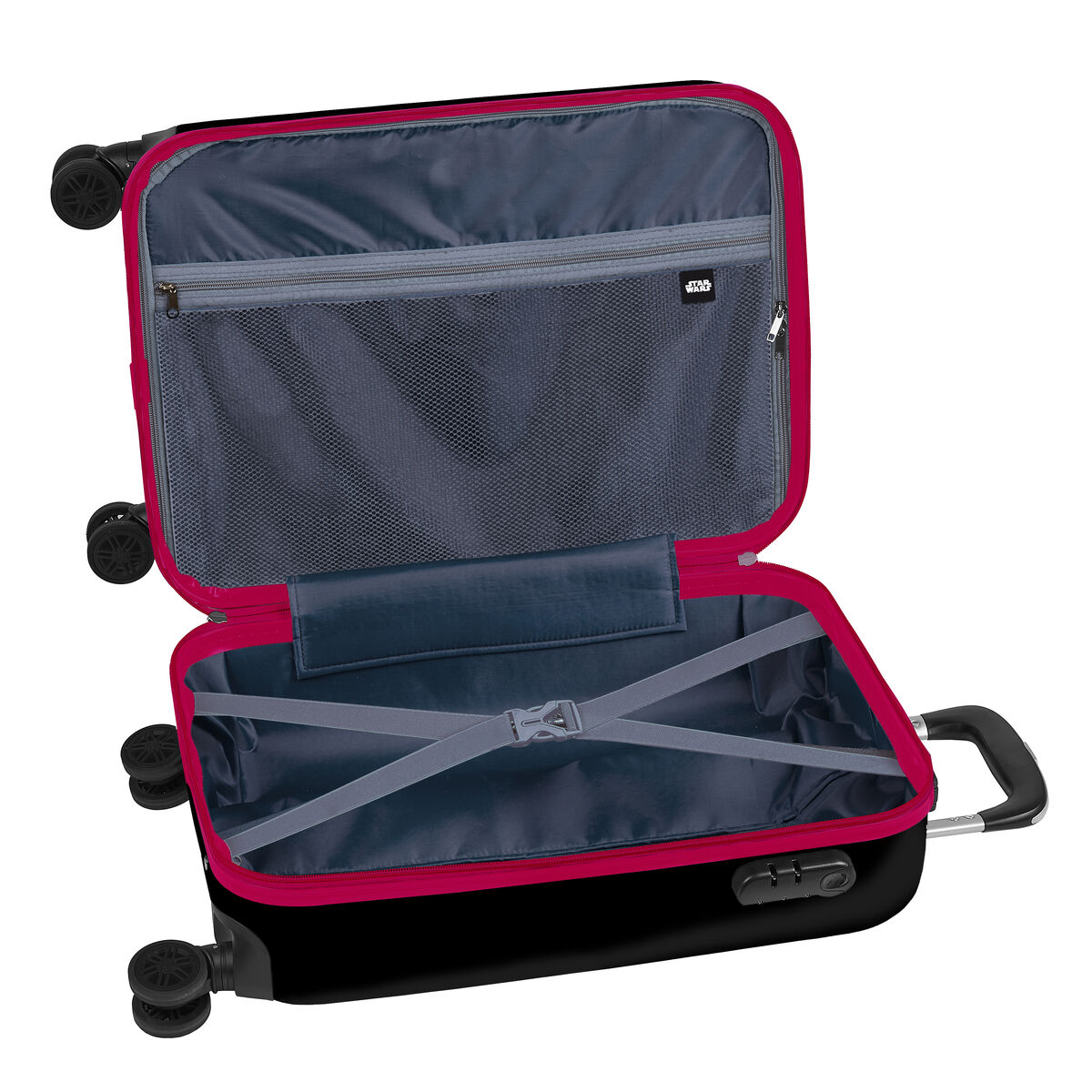 Cabin suitcase Star Wars  star wars  Black 20” 34,5 x 55 x 20 cm