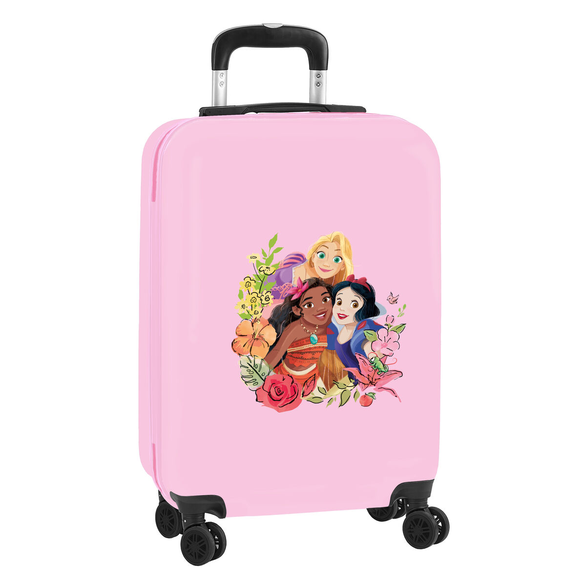 Cabin suitcase Disney Princess  princesas disney  Pink 20” 20 L 34,5 x 55 x 20 cm