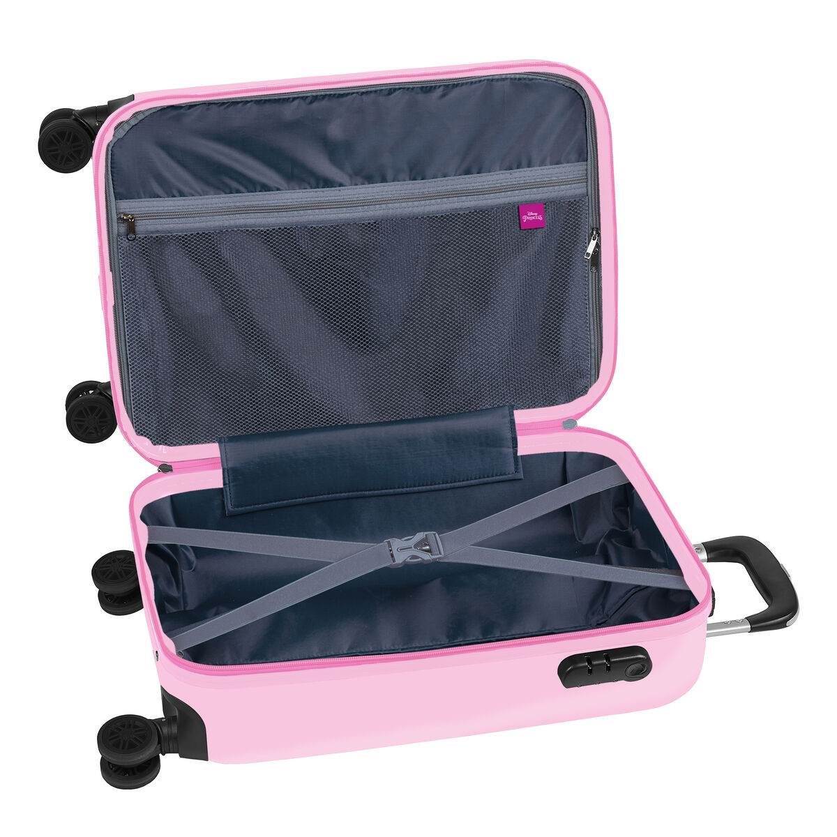 Cabin suitcase Disney Princess  princesas disney  Pink 20” 20 L 34,5 x 55 x 20 cm
