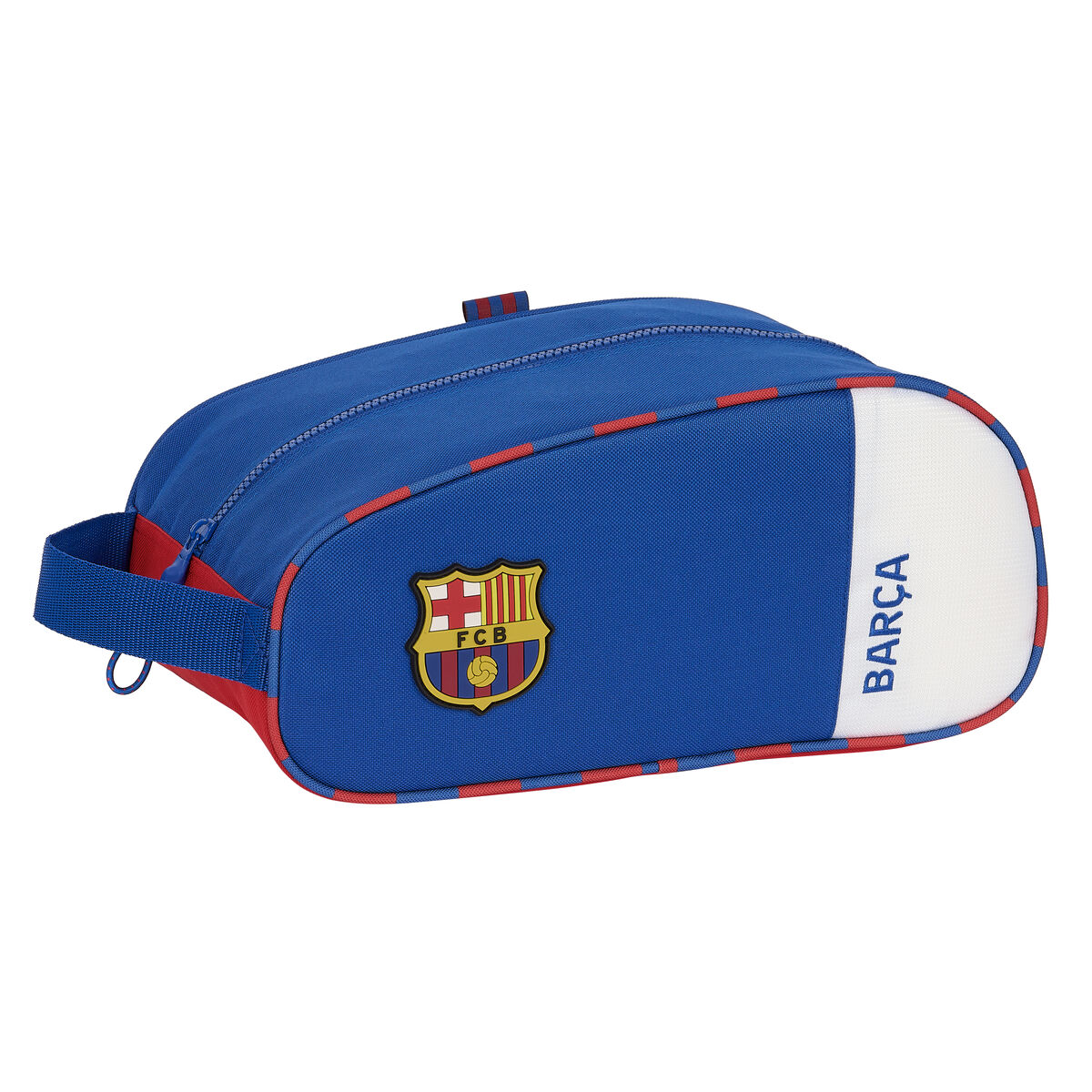 Travel Slipper Holder F.C. Barcelona Blue Maroon 34 x 15 x 18 cm Travel Slipper Holder F.C. Barcelona Blue Maroon 34 x 15 x 18 cm