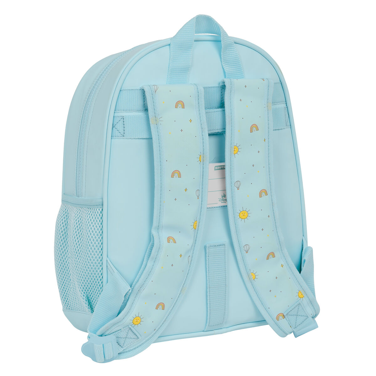 School Bag Mickey Mouse Clubhouse Baby Light Blue 28 x 34 x 10 cm