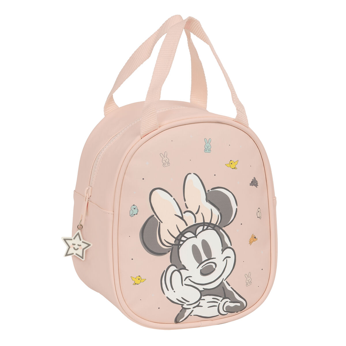Cool Bag Minnie Mouse Baby Pink 19 x 22 x 14 cm Cool Bag Minnie Mouse Baby Pink 19 x 22 x 14 cm