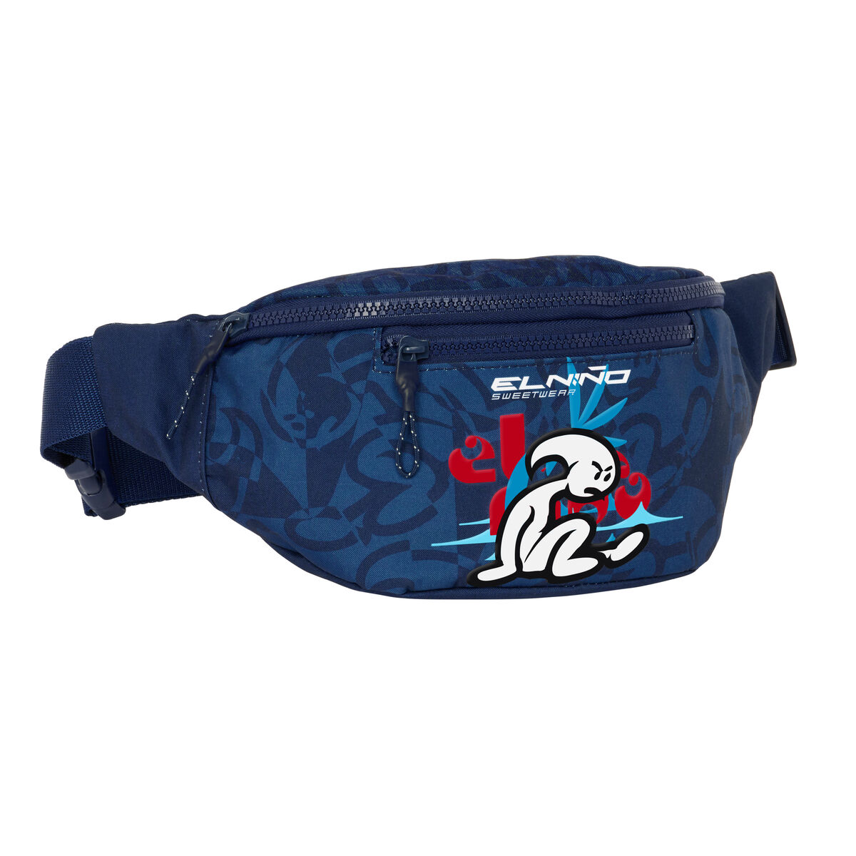 Belt Pouch El Nio Paradise Navy Blue 23 x 12 x 9 cm