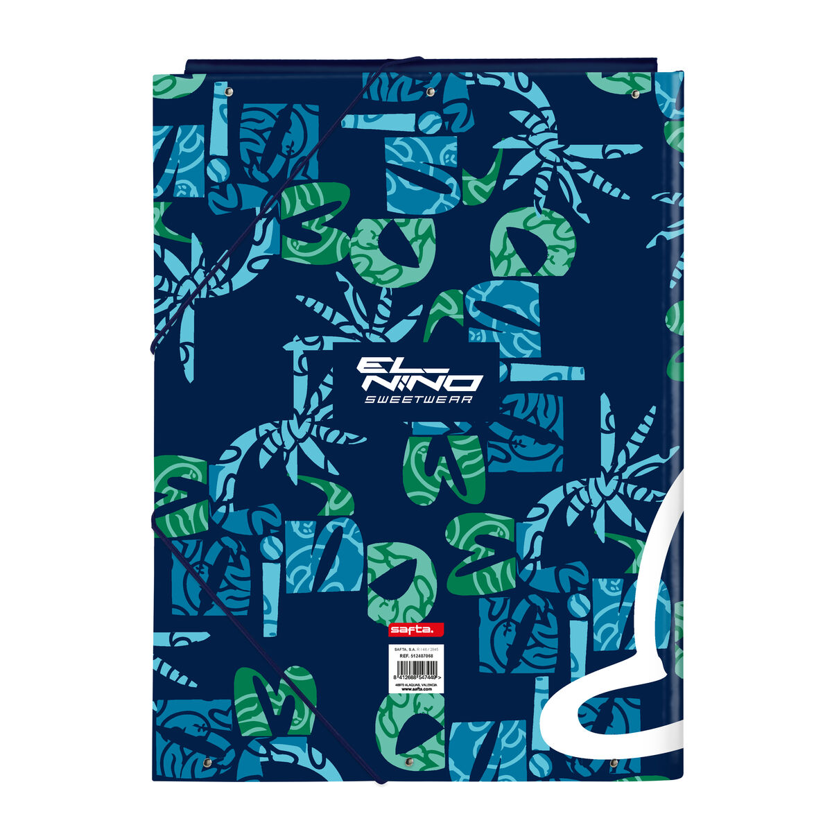 Folder El NiÃ±o Glassy Navy Blue A4