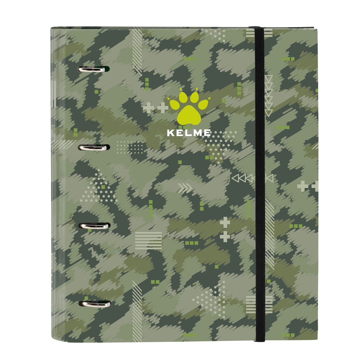 Ring binder Kelme Travel Black Green 27 x 32 x 3.5 cm Ring binder Kelme Travel Black Green 27 x 32 x 3.5 cm