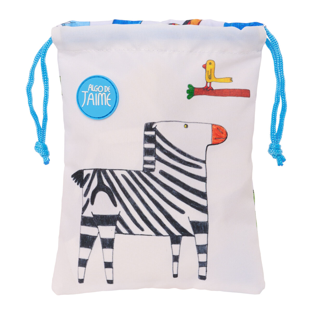 snack bag Algo de Jaime White 20 x 25 x 1 cm Sack snack bag Algo de Jaime White 20 x 25 x 1 cm Sack