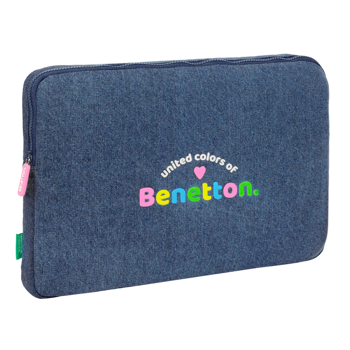 Laptop Cover Benetton Denim Blue 15,6” 39,5 x 27,5 x 3,5 cm