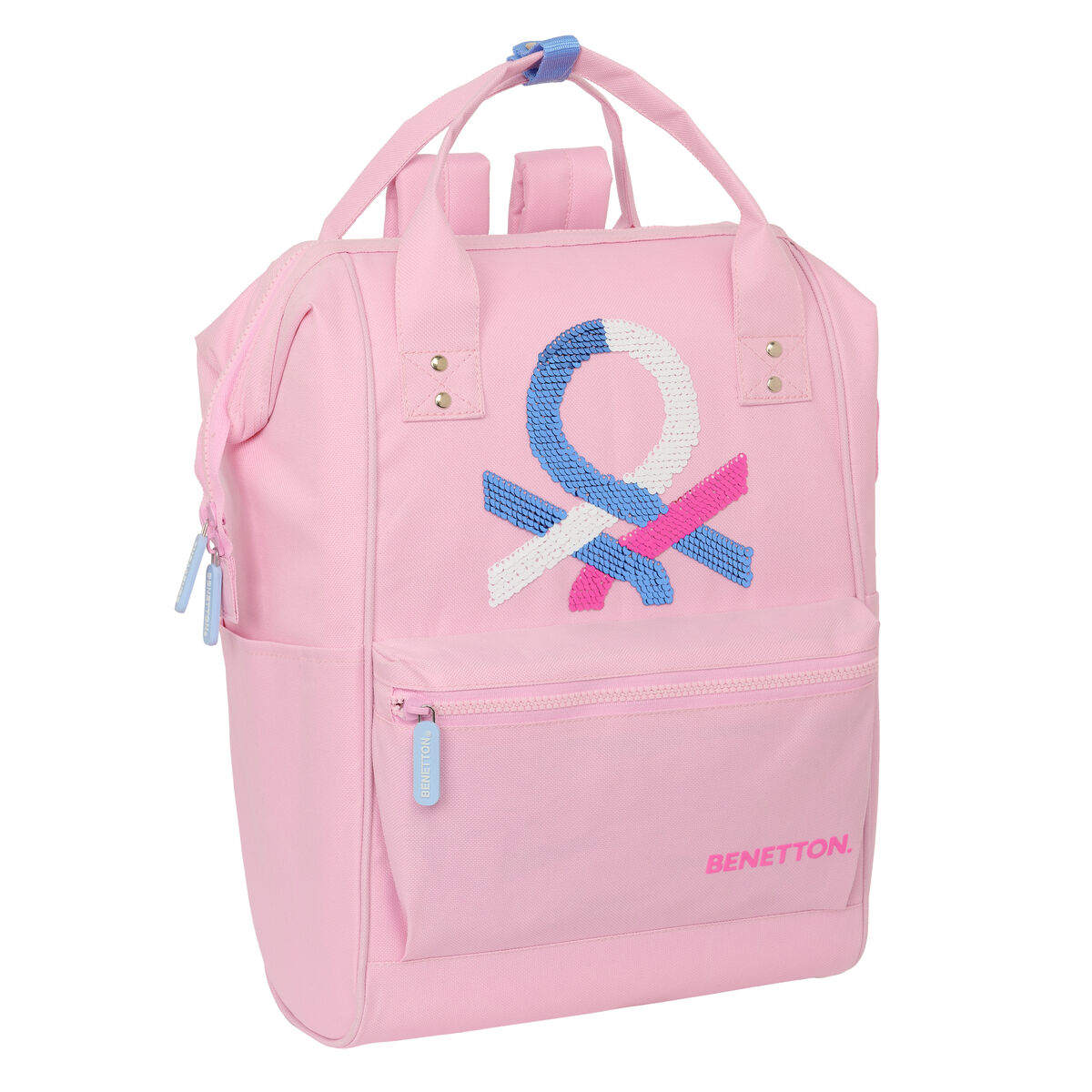 Laptop Backpack Benetton benetton Pink 27 x 40 x 19 cm Laptop Backpack Benetton benetton Pink 27 x 40 x 19 cm