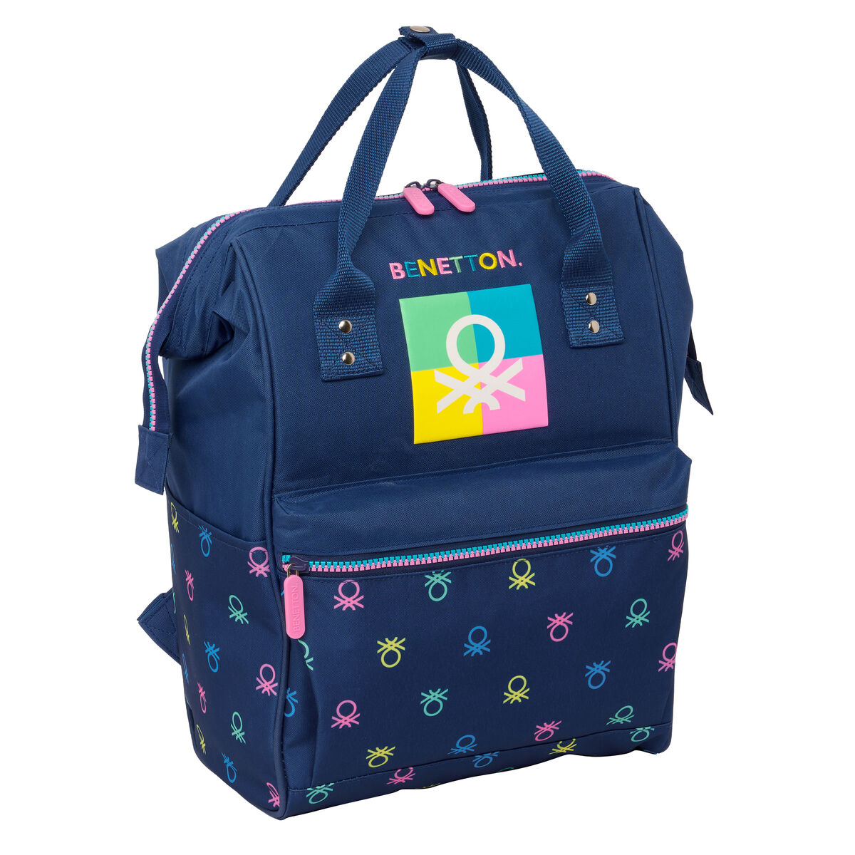 Laptop Backpack Benetton Cool Navy Blue 27 x 40 x 19 cm Laptop Backpack Benetton Cool Navy Blue 27 x 40 x 19 cm
