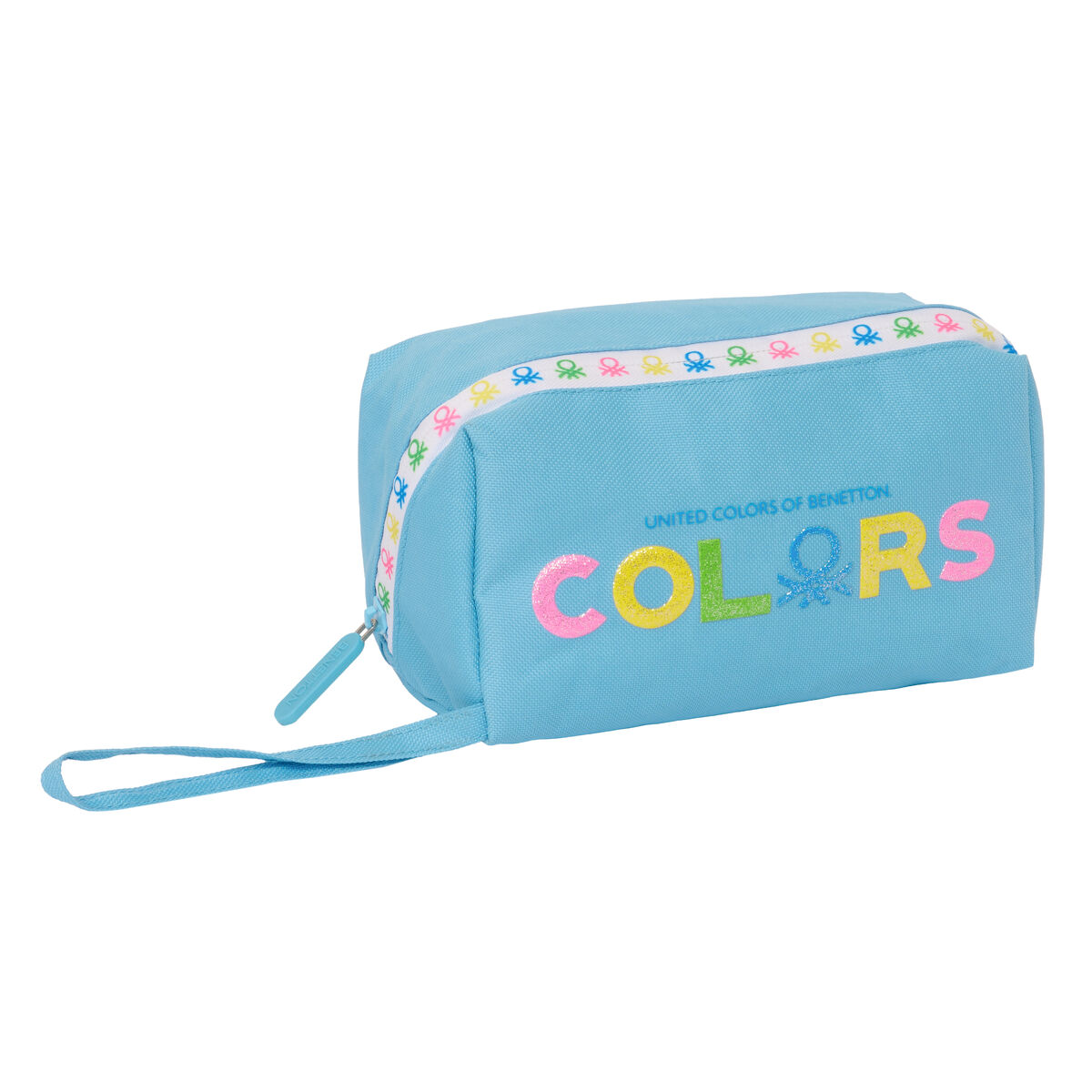 School Case Benetton Spring Sky blue 22 x 10 x 10 cm School Case Benetton Spring Sky blue 22 x 10 x 10 cm