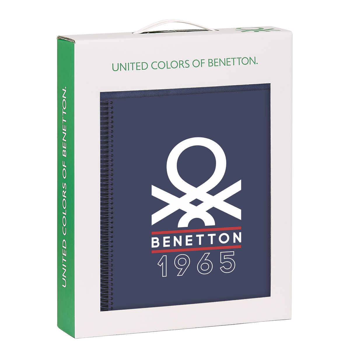 Stationery Set Benetton Varsity Grey Navy Blue 2 Pieces Stationery Set Benetton Varsity Grey Navy Blue 2 Pieces