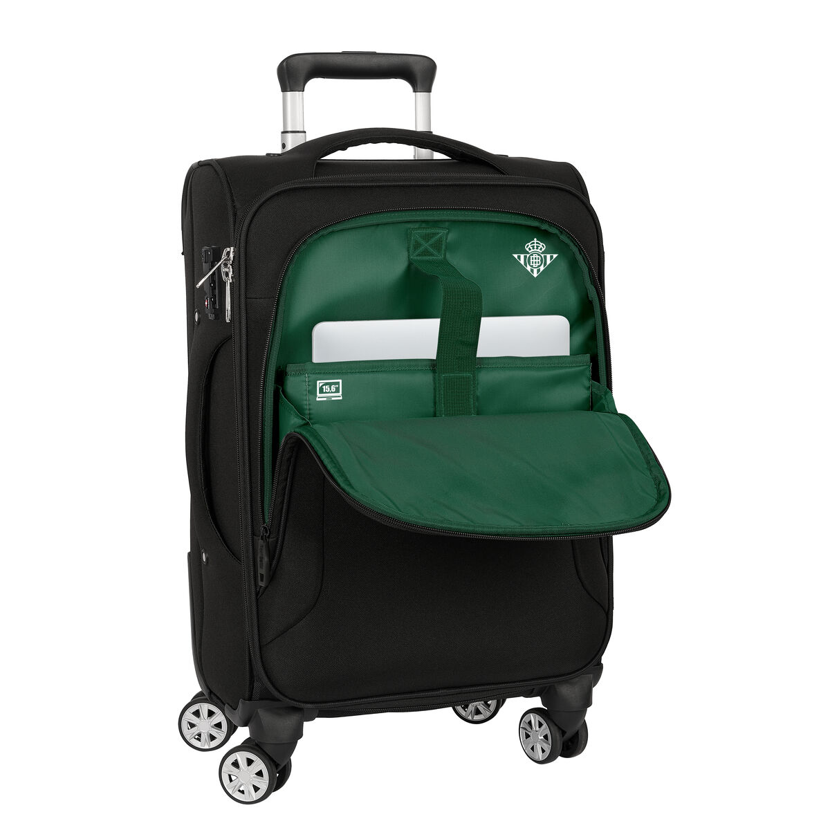 Cabin suitcase Real Betis Balompié Black 20”