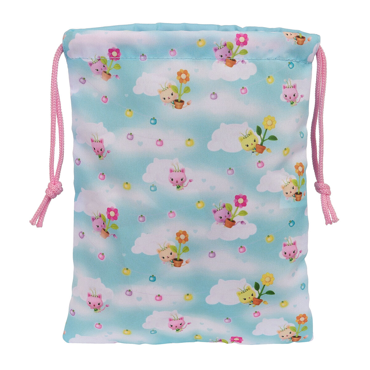 Lunchbox Gabby’s Dollhouse Light Blue Polyester 300D 20 x 25 cm
