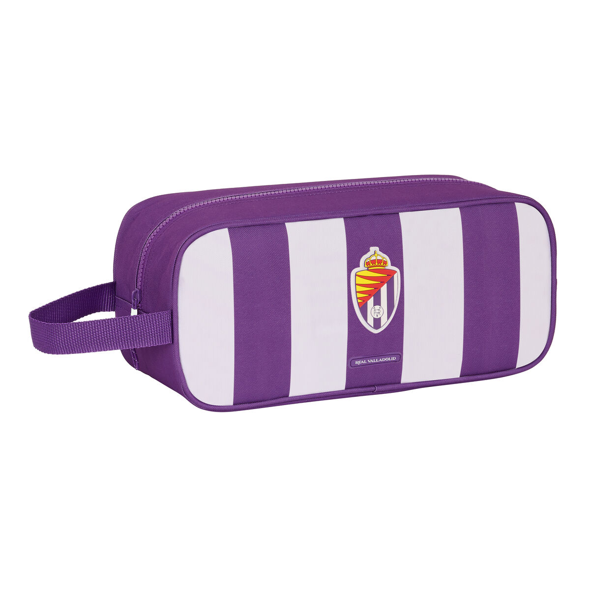 Travel Slipper Holder Real Valladolid C.F. White Purple 34 x 15 x 14 cm Travel Slipper Holder Real Valladolid C.F. White Purple 34 x 15 x 14 cm