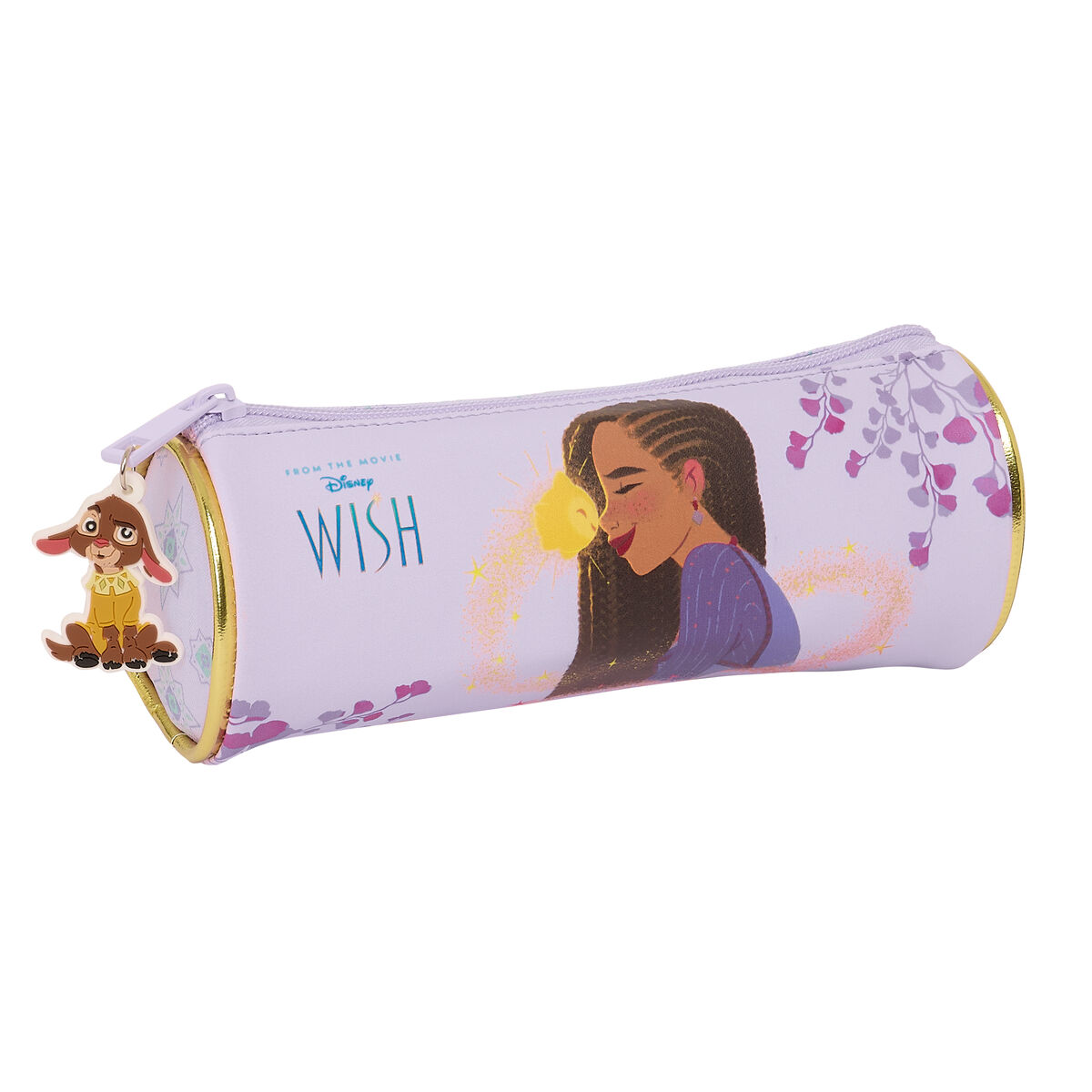 Cylindrical School Case Wish Lilac 20 x 7 x 7 cm Cylindrical School Case Wish Lilac 20 x 7 x 7 cm