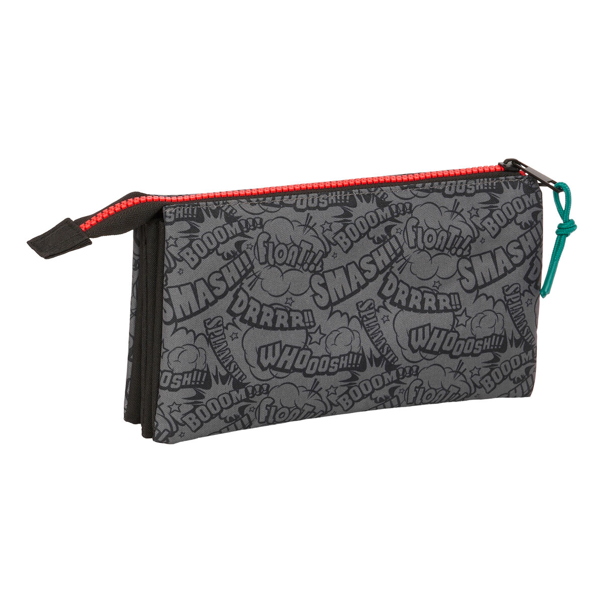 School Case My Hero Academia Black 22 x 12 x 3 cm School Case My Hero Academia Black 22 x 12 x 3 cm