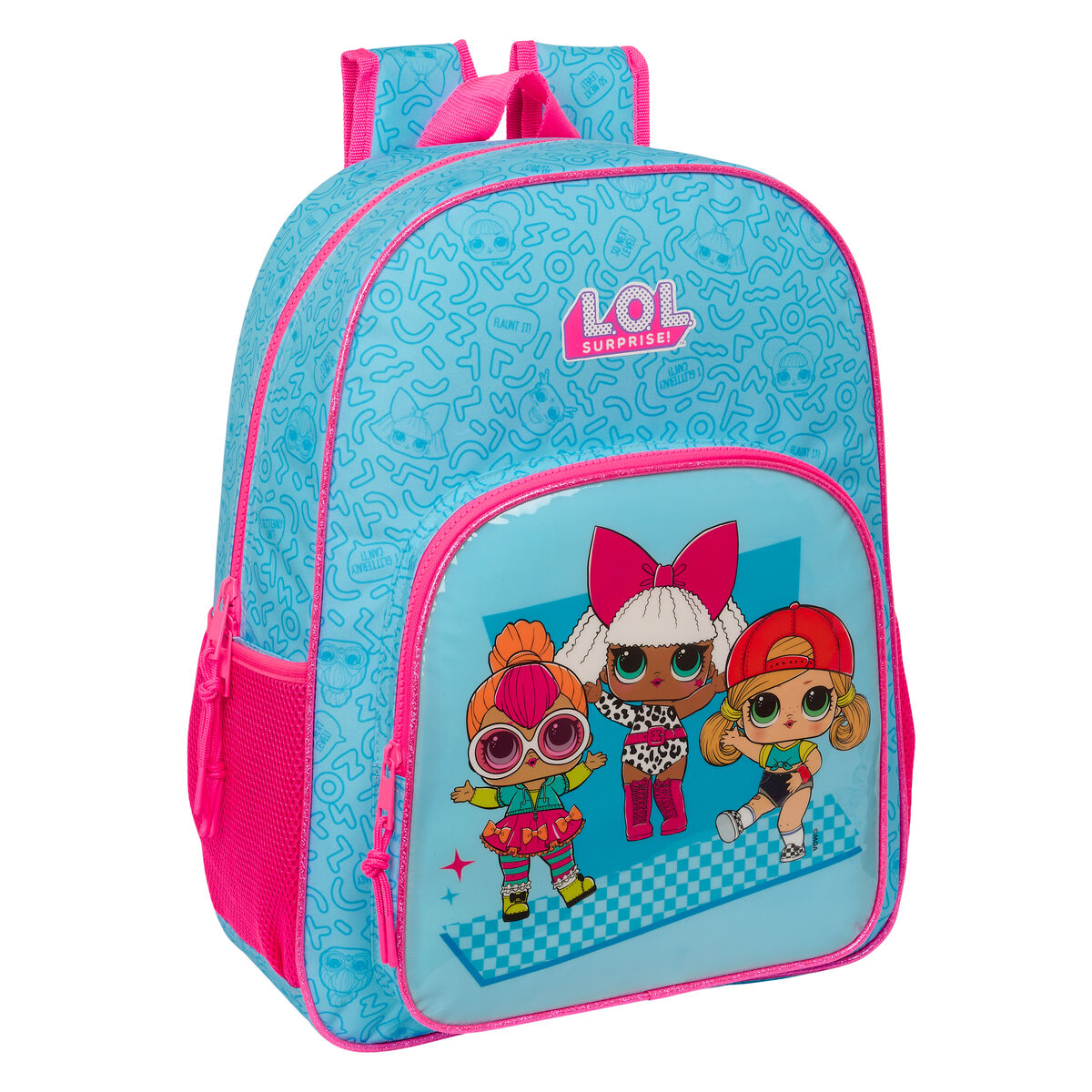 School Bag LOL Surprise! Divas Blue 33 x 42 x 14 cm School Bag LOL Surprise! Divas Blue 33 x 42 x 14 cm