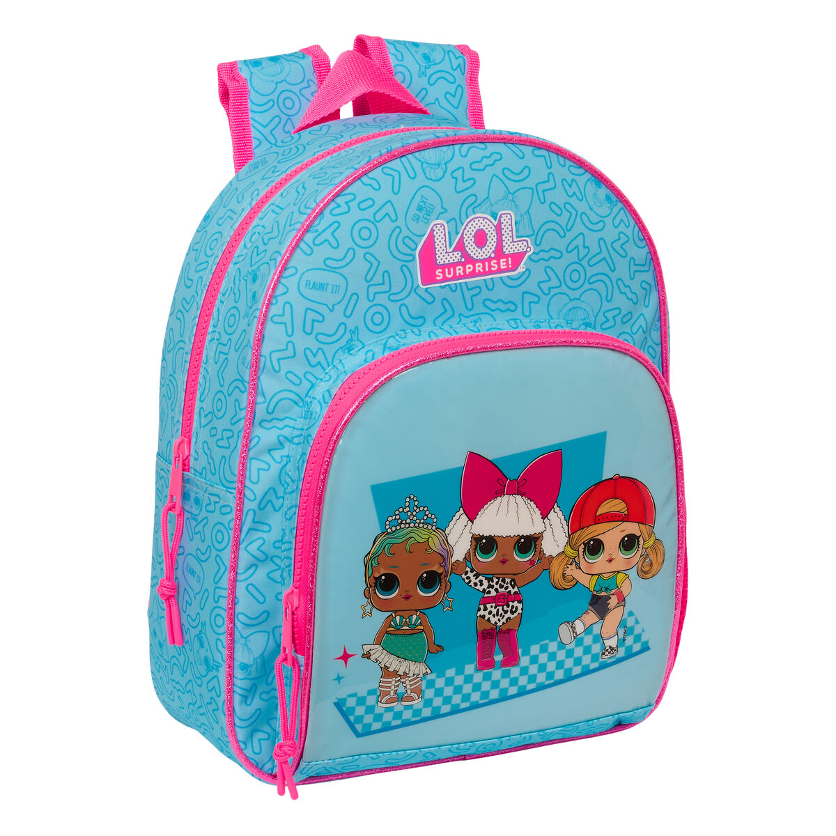 School Bag LOL Surprise! Divas Blue 28 x 34 x 10 cm School Bag LOL Surprise! Divas Blue 28 x 34 x 10 cm