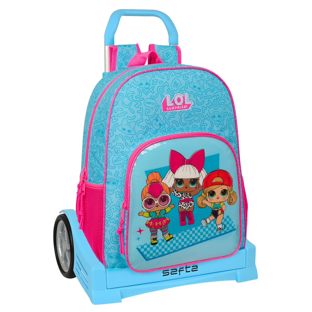 School Rucksack with Wheels LOL Surprise! Divas Blue 33 x 42 x 14 cm School Rucksack with Wheels LOL Surprise! Divas Blue 33 x 42 x 14 cm