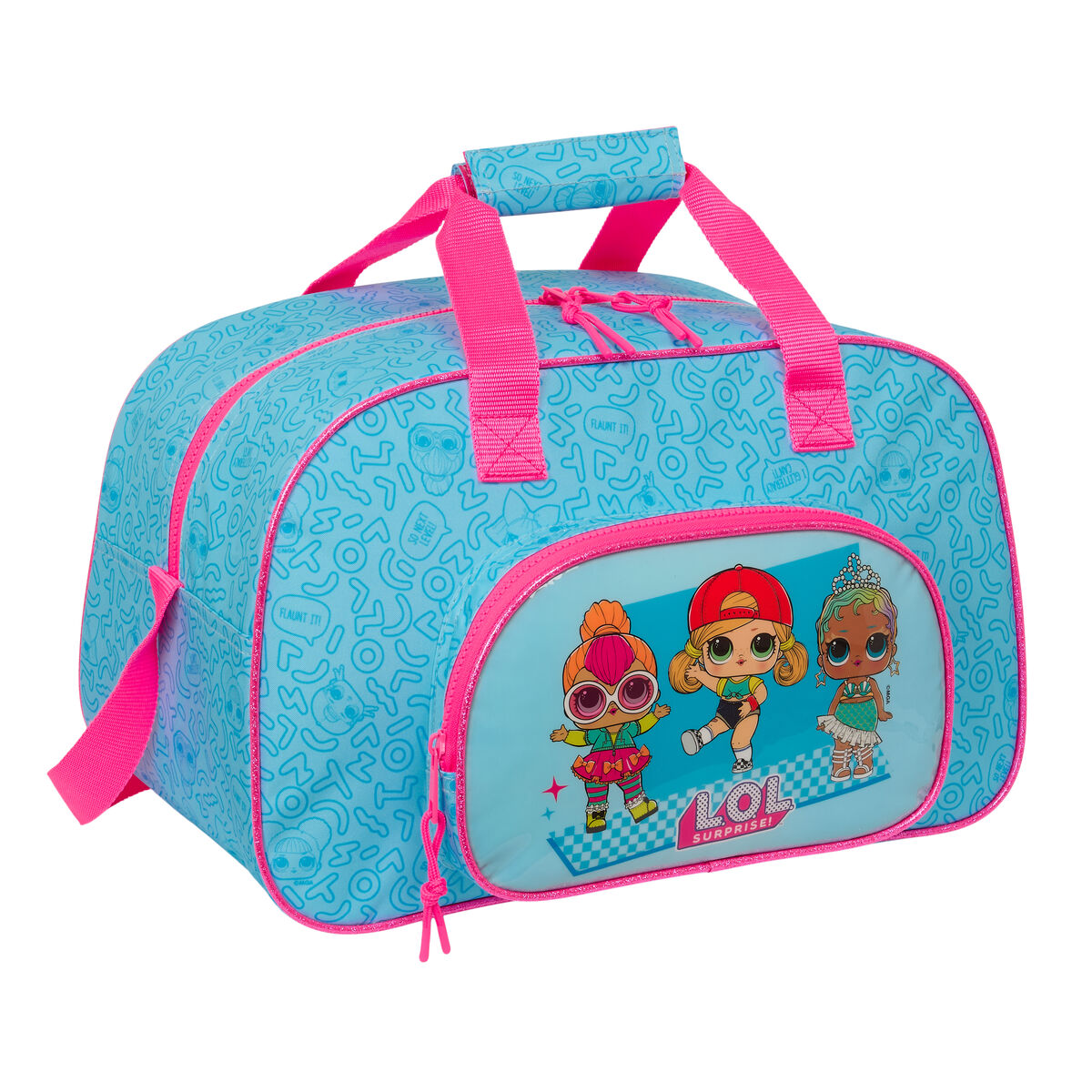 Sports bag LOL Surprise! Divas Blue 40 x 24 x 23 cm Sports bag LOL Surprise! Divas Blue 40 x 24 x 23 cm