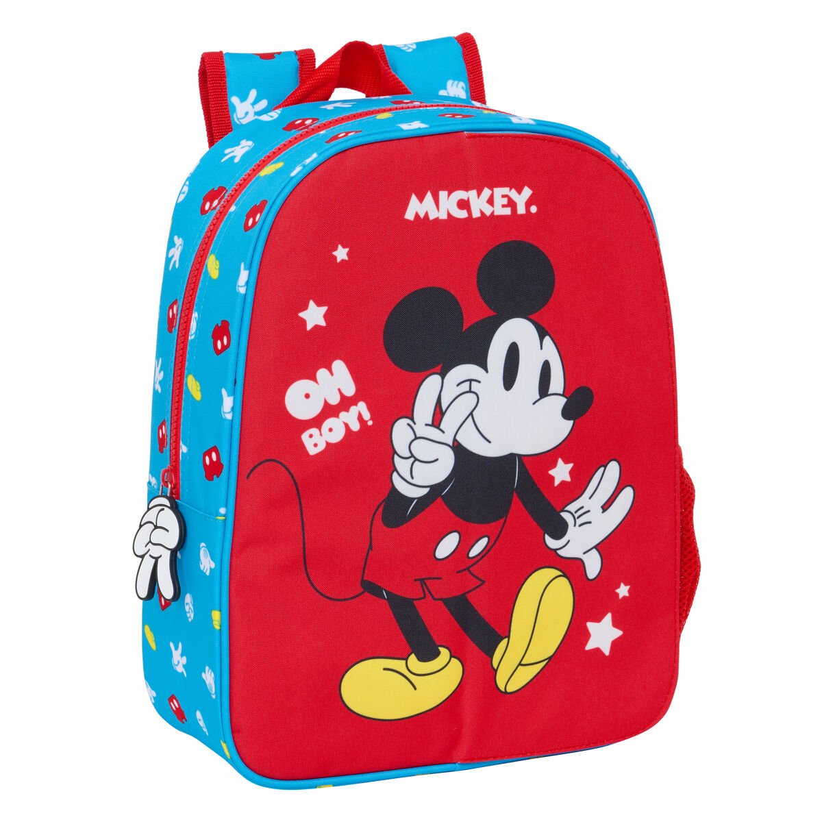 School Bag Mickey Mouse Clubhouse Fantastic Blue Red 26 x 34 x 11 cm School Bag Mickey Mouse Clubhouse Fantastic Blue Red 26 x 34 x 11 cm