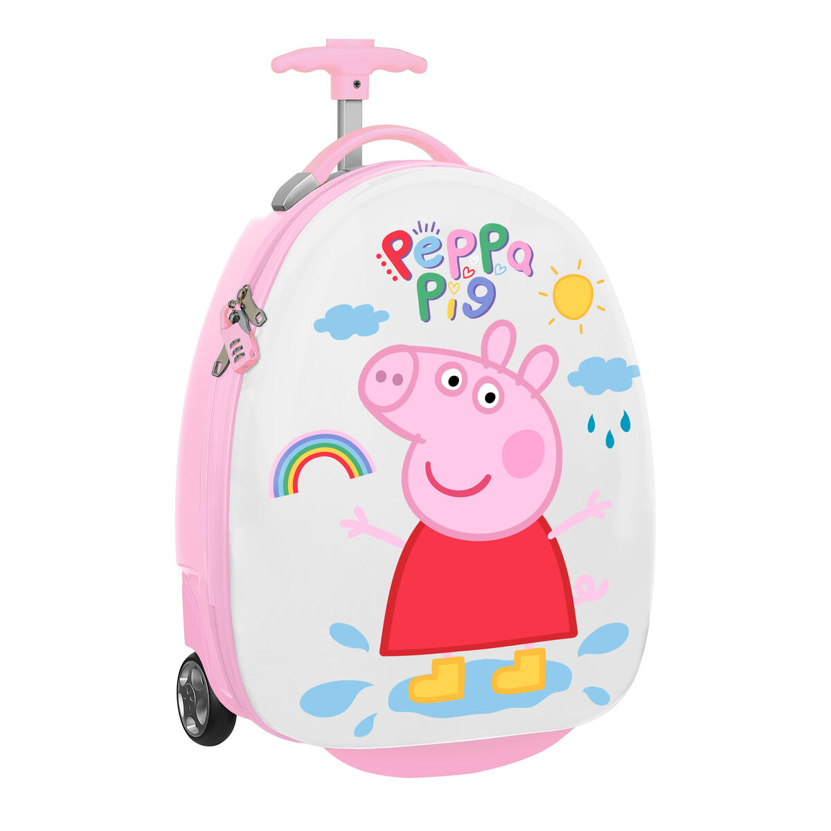 Trolley Peppa Pig peppa pig Children’s Pink Mint 16” 28 x 43 x 23 cm Trolley Peppa Pig peppa pig Children’s Pink Mint 16” 28 x 43 x 23 cm
