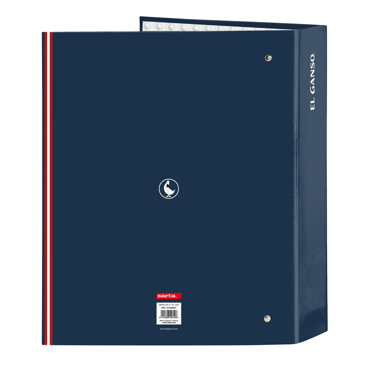 Ring binder El Ganso Classic Navy Blue A4 27 x 33 x 6 cm Ring binder El Ganso Classic Navy Blue A4 27 x 33 x 6 cm