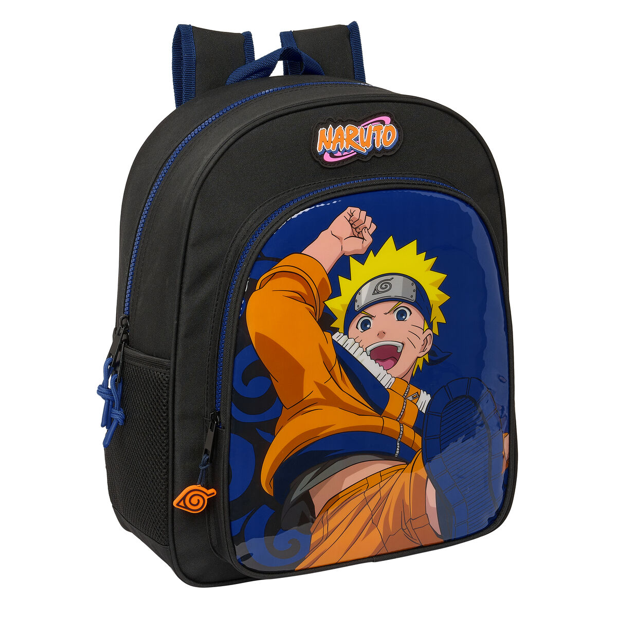 School Bag Naruto Ninja Blue Black 32 x 38 x 12 cm School Bag Naruto Ninja Blue Black 32 x 38 x 12 cm