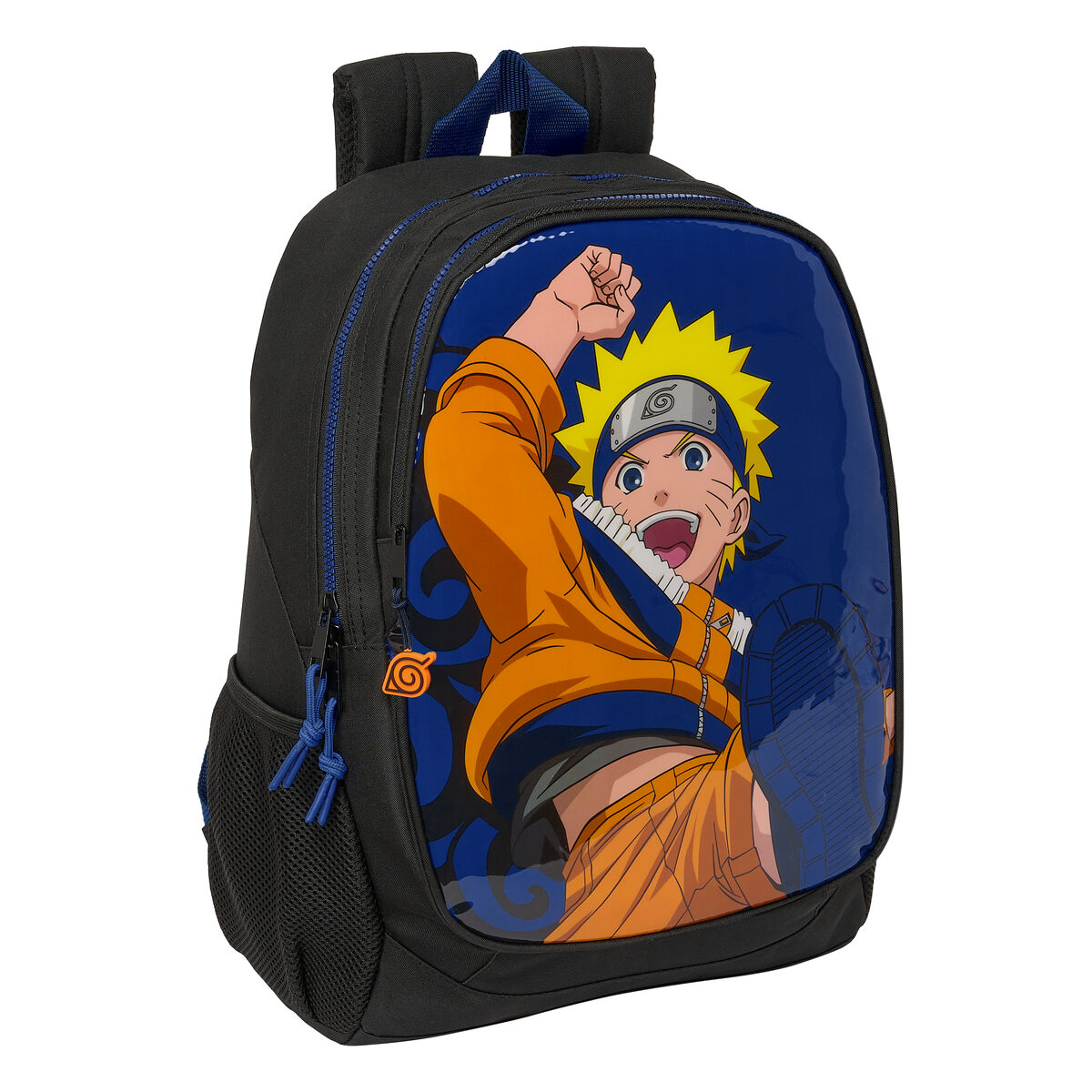 School Bag Naruto Ninja Blue Black 32 x 44 x 16 cm School Bag Naruto Ninja Blue Black 32 x 44 x 16 cm