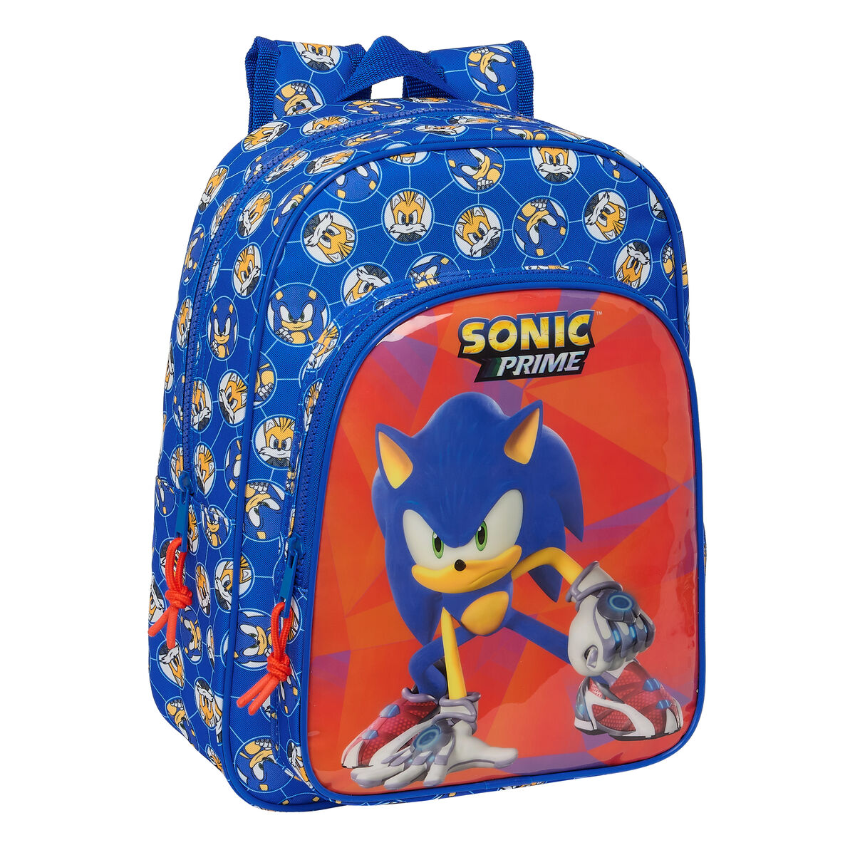 School Bag Sonic Prime Blue 26 x 34 x 11 cm School Bag Sonic Prime Blue 26 x 34 x 11 cm