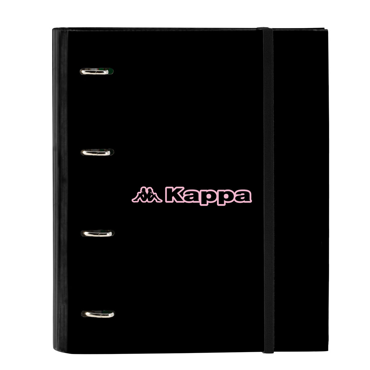 Ring binder Kappa Silver pink Black Pink 27 x 32 x 3.5 cm Ring binder Kappa Silver pink Black Pink 27 x 32 x 3.5 cm