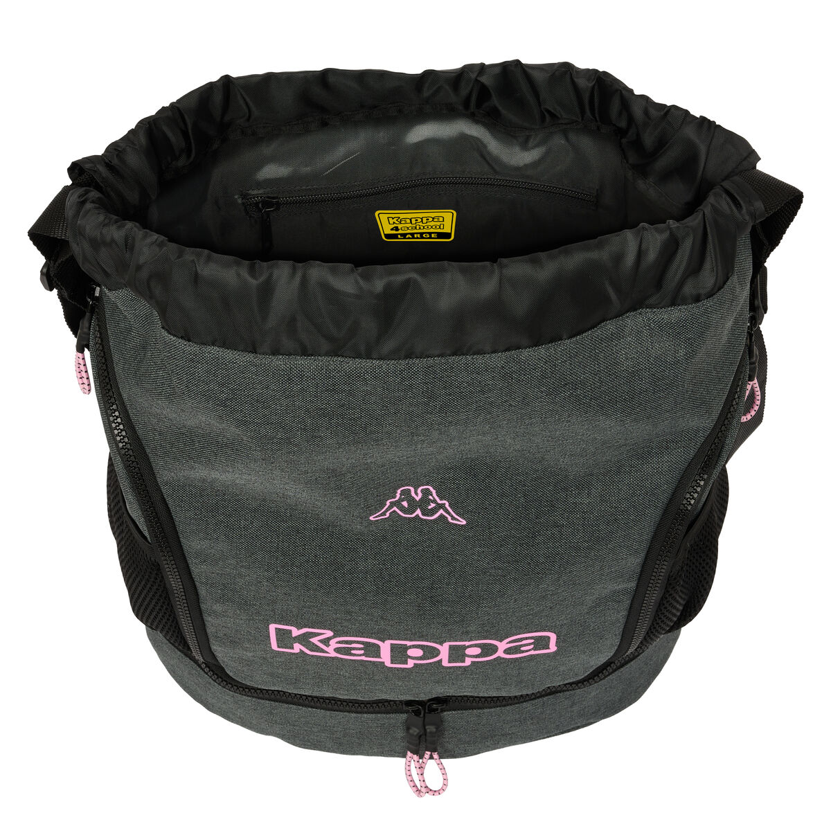 Child’s Backpack Bag Kappa Silver pink Grey 35 x 40 x 1 cm