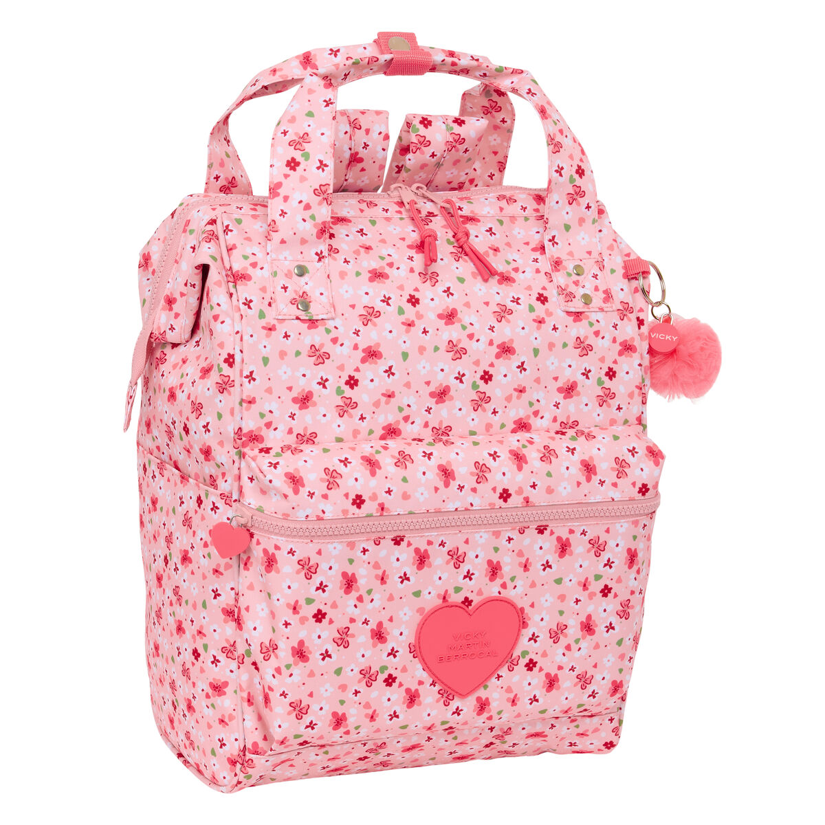 Laptop Backpack Vicky Martn Berrocal vmb Pink 27 x 40 x 19 cm