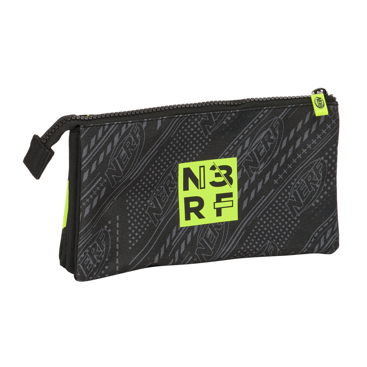 Triple Carry-all Nerf Get ready Black 22 x 12 x 3 cm Triple Carry-all Nerf Get ready Black 22 x 12 x 3 cm