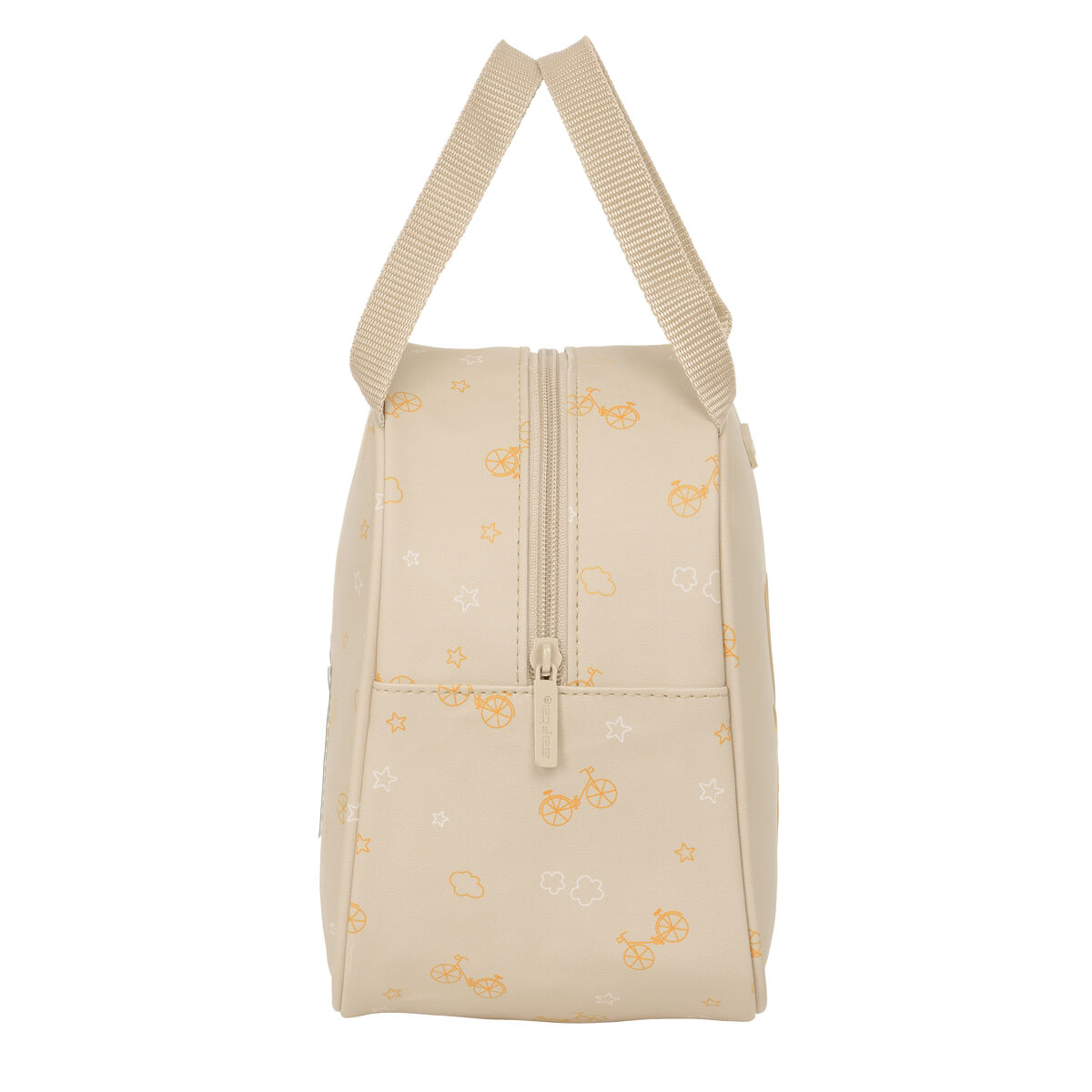 Thermal Lunchbox Safta Beige 19 x 22 x 14 cm