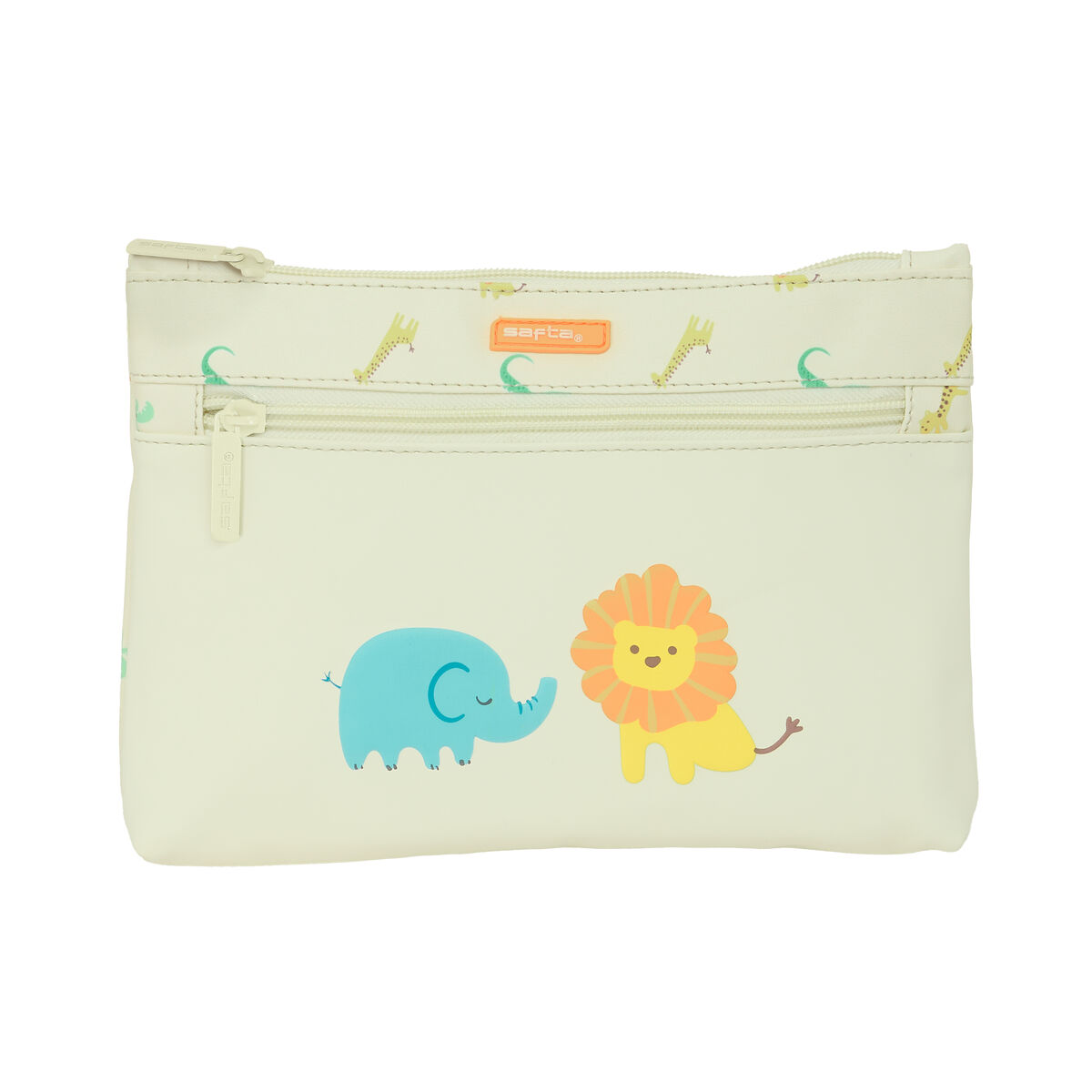 School Case Safta Selva Jungle Beige 23 x 16 x 3 cm School Case Safta Selva Jungle Beige 23 x 16 x 3 cm