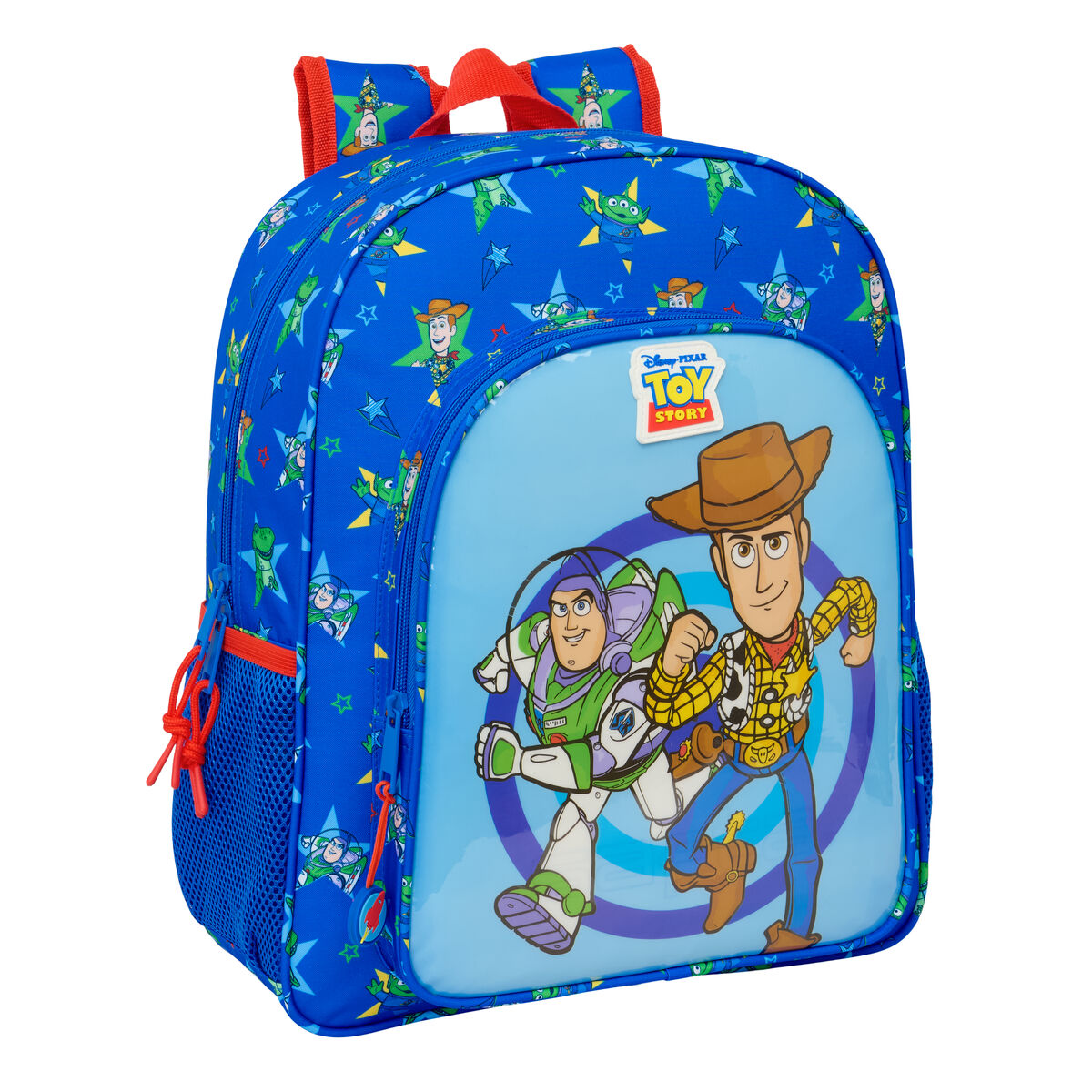 School Bag Toy Story Good vibes Blue 32 x 38 x 12 cm