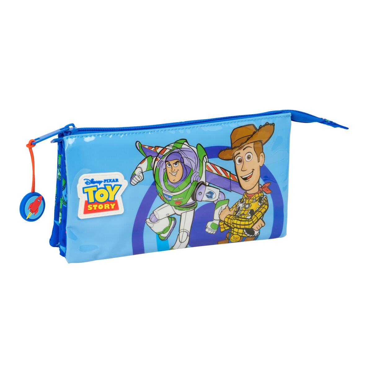 Holdall Toy Story Good vibes Blue 22 x 12 x 3 cm