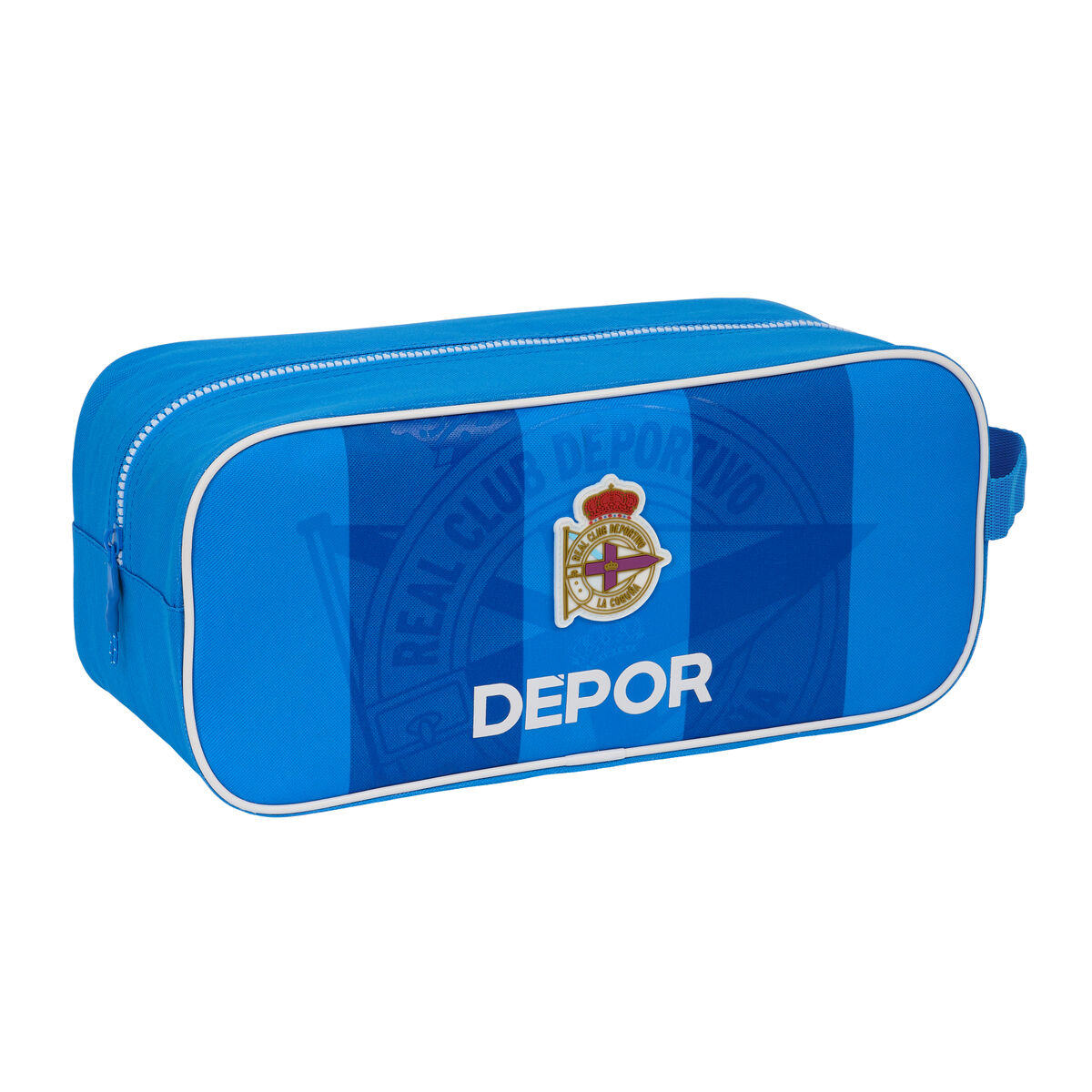 Travel Slipper Holder R. C. Deportivo de La Corua Blue 34 x 15 x 14 cm Travel Slipper Holder R. C. Deportivo de La Corua Blue 34 x 15 x 14 cm